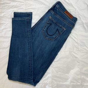 Tue religion skinny jeans